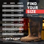 DUNLOP Protective Footwear, Chesapeake Plain Toe, 100% Waterproof, Lightweight and Durable PVC Boots, Slip Resistant, 8677577.09, Size 9 US, Black - Image 5
