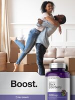 Horbäach Black Elderberry | 3000mg Capsules | 300 Count | Non-GMO, Gluten Free | Sambucus Supplement - Image 6