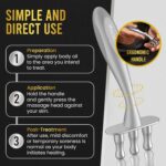 MagnetRX® Magnetic Therapy Massage Fork – Multi–Functional Magnetotherapy Pen for Emotion Code Magnets, Meridian Massage Tool & Body Healing Magnets – Magnetoterapia Fisioterapia Portatil Aparatos - Image 5