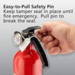 Kidde Fire Extinguisher for Home, 1-A:10-B:C, Dry Chemical Extinguisher, Red, Mounting Bracket Included, 2 Pack - Image 9