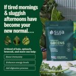 Suja Organic Greens Powder Probiotic Blend, Spirulina, Daily Superfood Drink or Smoothie Mix for Immune Support, Digestion, & Energy, Vegan, Gluten Free, Non GMO, 30 Servings - Image 5