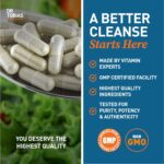 Dr. Tobias Colon 14 Day Cleanse, Advanced Gut Cleanse Detox for Women & Men with Cascara Sagrada, Psyllium Husk, Senna Leaf & Probiotics, Non-GMO Colon Cleanse, 28 Capsules 1-2 Daily - Image 5
