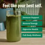 Suja Organic Greens Powder Probiotic Blend, Spirulina, Daily Superfood Drink or Smoothie Mix for Immune Support, Digestion, & Energy, Vegan, Gluten Free, Non GMO, 30 Servings - Image 3