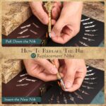 Feather Pen 27 Pcs Quill Pen and Ink Set Calligraphy Pens Set Fountain Pen with 2 Pens,17 Nibs,Wax Seal Stamp,Ink,Holder,Letter Writing Kit Calligraphy Kits for Beginners-Gift for Calligraphy Lovers - Image 3