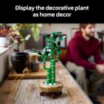 LEGO Botanicals Lucky Bamboo Building Set - Artificial Plant for Indoor Home Décor, Adults Ages 18+ - Fake Plant Decoration for Table, Desk, Office - Unique Gift for Her & Him - 10344 - Image 6