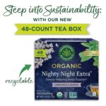 Traditional Medicinals Organic Nighty Night Extra Tea With Valerian Root for Relaxation, 48 Tea Bags - Image 2