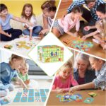 Card Games for Kids, Go Fish,Old Maid,Memory Match,Slap Jack,Crazy 8s,War -6 Pack Classic Fun & Educational Games for Family Game Night, Great Gift for Birthday Holiday Easter Basket Stuffers - Image 5