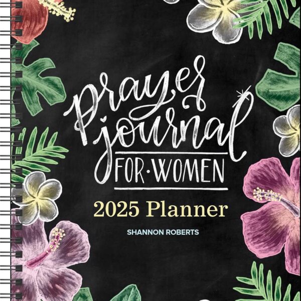 Prayer Journal for Women 12-Month 2025 Monthly/Weekly Planner Calendar