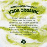 MATCHA DNA Certified Organic Matcha Green Tea Powder (16 oz TIN CAN) - Image 8