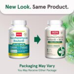 Jarrow Formulas Saccharomyces Boulardii Probiotics + MOS 5 Billion CFU Probiotic Yeast for Intestinal Health Support, Gut Health Supplements for Women and Men, 180 Veggie Capsules, 180 Day Supply - Image 2