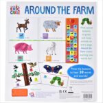 World of Eric Carle, Around the Farm 30-Button Animal Sound Book - Great for First Words - PI Kids - Image 2
