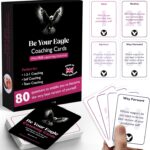 Be Your Eagle 80 Coaching Cards – Flash Cards to Boost Productivity, Set Goals & Develop Business Strategy. Ideal for Managers, Entrepreneurs & Coaches.