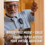 noxgear 39g Wearable Waterproof Bluetooth Speaker - Magnetic Clip-On Wireless Portable Speakers - Up to 15 Hours Battery Life - Clip Speaker with Microphone - Large Tactile Control Buttons - Image 3