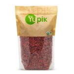 Yupik Organic Dried Goji Berries, 2.2 lb, Gluten-Free, Non-GMO, Vegan, Dried Fruits, Wolfberries, Sulphite-Free, Superfood, High in Vitamin A and C, Source of Fiber, Healthy Snacks, Ideal for Baking