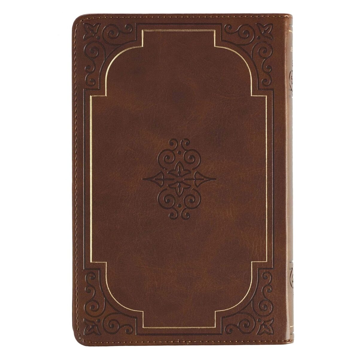 Walking with God Devotional - Brown Faux Leather Daily Devotional for Men & Women 365 Daily Devotions - Image 2
