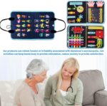Fidget Blanket for Adults with Dementia,Dementia Activities for Seniors,Alzheimers Dementia Products for Elderly,Toddler Busy Board ,Fidget Toys,Autism Sensory Toys for Autistic Children. - Image 6