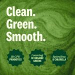 Suja Organic Greens Powder Probiotic Blend, Spirulina, Daily Superfood Drink or Smoothie Mix for Immune Support, Digestion, & Energy, Vegan, Gluten Free, Non GMO, 30 Servings - Image 4