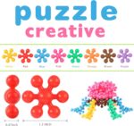 TOMYOU 200 Pieces Building Blocks Kids STEM Toys Educational Discs Sets Interlocking Solid Plastic for Preschool Boys and Girls Aged 3+, Safe Material Creativity - Image 2