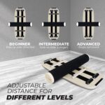 Yes4All Balance Board Sports Trainer, Surf Trainer Board With Adjustable Stoppers, Improve Core Strength and Balance Control - Image 2