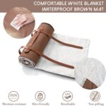 Tiny Land Picnic Blankets, 2 in1 Double Layer Waterproof Mat + Blanket, Machine Washable Outdoor Blanket, Portable Camping Blanket, Extra Large Beach Mat, for Camping Park Beach Grass - Image 2