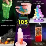 Science Kit for Kids, 105 Science Lab Experiments, STEM Project Educational Toy with Volcano Erupting, Crystal Growing, Chemistry Set, Science Toys, Boys Girls Birthday Gift Ideas, Ages 6+ - Image 3