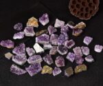 JIC Gem Amethyst Clusters Natural Raw Amethyst Geode Rock Healing Crystals Cluster Witchcraft Gemstone Specimen - Image 7