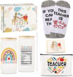 6 PCS Teacher Gifts for Women Teacher Appreciation Gift Ideas Thank You Baskets Supplies Valentine Christmas Gift