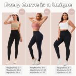 Women's Compression Leggings Butt Lifting Seamless High Waist Tummy Control Stretchy with Pockets - Image 9