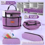 Katech Crochet Kit for Beginners, Beginner Crochet Kit for Adults and Kids Crochet Kits Includes Crochet Hooks Knitting Bag Crochet Yarn for Crocheting Instruction Knitting Kit Crochet Supplies Gift - Image 4