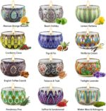 Scented Candles Gift Set,12 Pack Candles for Home Scented, 300 Hour Long Lasting Soy Wax Aromatherapy Candle Set, Birthday Gifts for Women with Gift Box - Image 5