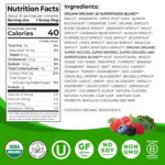 Orgain Organic Greens Powder + 50 Superfoods, Berry - 1 Billion Probiotics for Digestive Health, Antioxidants, Vegan, Plant-Based, Gluten-Free, Non-GMO, Green Juice & Smoothie Drink Mix - 0.62lb - Image 2