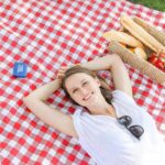 Extra Large Picnic Blanket Beach Blankets, Outdoor Foldable Waterproof Sand Mat for Beach Camping Hiking Travel Family Concerts Grass Park Music Festival Lawn Mats (Red, 80x60inch) - Image 7