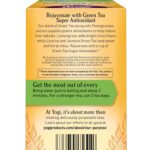 Yogi Tea Green Tea Super Antioxidant - 16 Bags per Pack (4 Packs) - Organic Antioxidant Support - Includes Licorice Root, Jasmine & More - Image 2