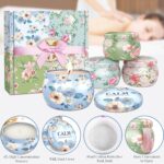 Scented Candles Set, 17.6 oz 4 Pack Home Scented Candles, 100-120 Hours Candle Present for Men and Women, Scented Candles for Birthday, Mother’s Day Presents - Image 4