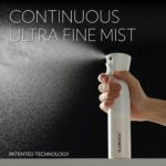 FLAIROSOL - The Original, Spray Bottle for Hair, Plants & More, Continuous Mister, Ultra Fine Water Mist, 10.1oz/300ml, Clear Bottle - Black Print - Image 3