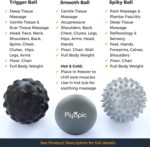 Plyopic. Massage Ball Set – for Deep Tissue Muscle Massage, Myofascial Release, Trigger Points, Mobility, Plantar Fasciitis - Eliminate Muscle Tension & Tightness in Your Back Neck Foot - Image 4