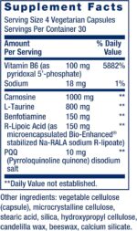Life Extension Mitochondrial Energy Optimizer with PQQ – For Heart & Brain Health, Energy Management and Anti-Aging - Gluten-Free, Non-GMO, Vegetarian – 120 Capsules - Image 3