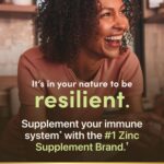 Nature's Bounty Zinc 50mg, Immune Support & Antioxidant Supplement, Promotes Skin Health 250 Tablets - Image 4