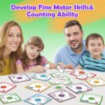 Math Games for Kids 5-7, Addition and Subtraction Educational Games, Math Puzzles Manipulatives for Preschoolers, Math Flash Cards, Kindergarten Learning Activities, Classroom Must Haves - Image 6