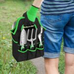 sungwoo Garden Tool Set 8 Piece, Heavy Duty and Lightweight Aluminium Alloy Tools with Ergonomic Handle, Storage Tote Bag, Gardening Hand Tools, Gardening Gifts for Women and Men Green - Image 6