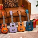 AODSK Soprano Ukulele for Beginner 21 Inch Ukelele with Gig Bag Strap Nylon String 4 Picks Holiday Gift - Image 2