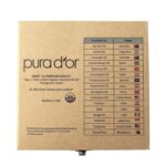 PURA D'OR Organic Sweet16 Essential Oils Set - 16x 10mL Wood Box Aromatherapy Gift Set - 100% Pure Therapeutic Grade for Relaxation and Wellness (Lavender, Rosemary, Turmeric, Ylang Ylang & More) - Image 6