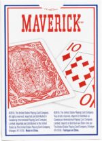 Maverick Jumbo 12 Pack Playing Cards , Blue - Image 10