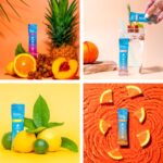 HydroMATE Electrolytes Powder Packets Low Carb Hydration Accelerator Drink Mix Party Relief Plus Vitamin C Variety Pack 16 Sticks - Image 5