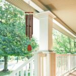 Woodstock Chimes Amazing Grace Wind Chime for Outside 40" Medium Bronze,Outdoor Decor for Patio, Porch, Garden, Memorial Gift for Loved Ones AGLBR - Image 2