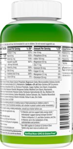 Centrum Adult Multivitamin/Multimineral Supplement with Antioxidants, Zinc, Vitamin D3 and B Vitamins, Gluten Free, Non-GMO Ingredients - 200 Count - Image 14