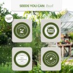 Garden Pack Seeds Pouch - 50 Varieties of Herb, Flower & Vegetable Seeds for Planting - 25,000 Non GMO Heirloom Seeds - Garden Seeds for Vegetable Garden - Image 5