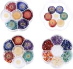 CrystalTears 7 Chakra Crystal Stones Natural Reiki Healing Crystals Gemstones with Engraved Chakra Symbol Tumbled Polished Chakra Stone Kit for Meditation Crystal Therapy Gift for Christmas - Image 3