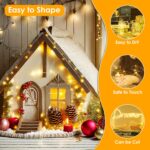 66Ft 200 LED Fairy Lights Plug in, Waterproof String Lights Outdoor 8 Modes Christmas Light Bedroom Decor, Twinkle Lights for Girl's Room Garden Halloween Christmas Decorations (Warm White) - Image 5