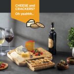 Charcuterie Board Gift Set - Bamboo Cheese Board and Charcuterie Boards Set - Housewarming Gifts New Home, Wedding Gifts for Couples 2025, Bridal Shower Gift, Birthday Gifts for Women - Image 7